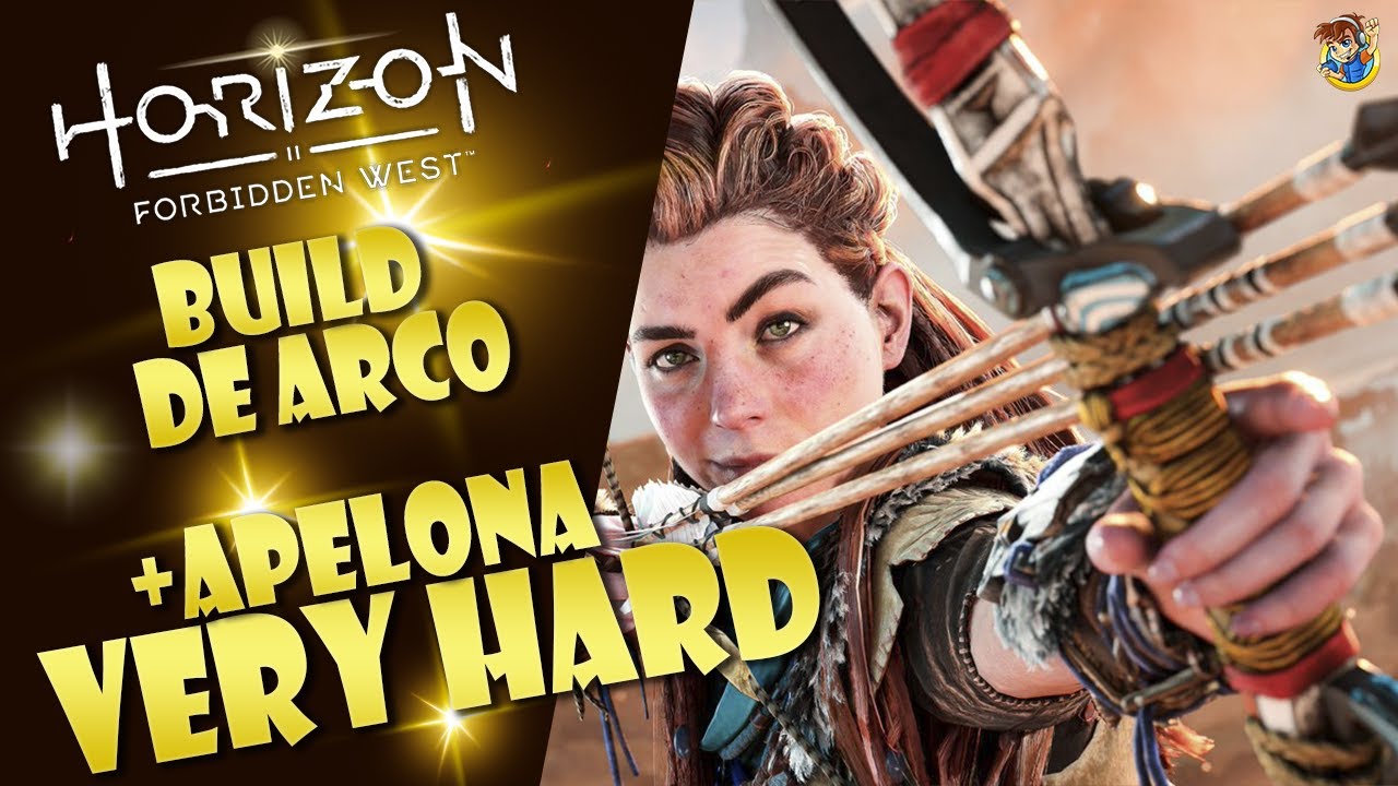 HORIZON FORBIDDEN WEST Build Mais Apelona de Arco Caçador Destrói Qualquer Máquina Alfa no Very Hard