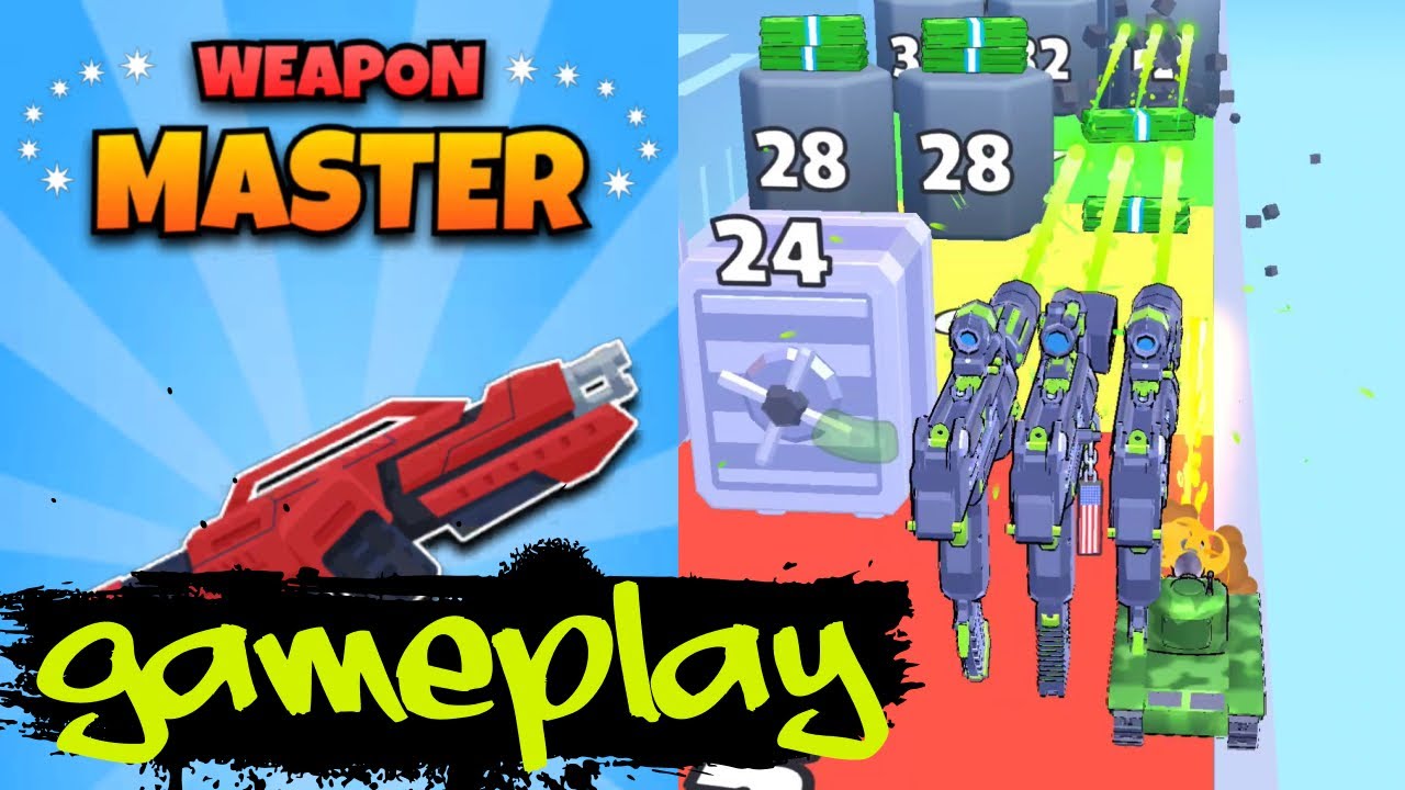Weapon Master: Gun Shooter Run (No Commentary Android Game Gameplay)