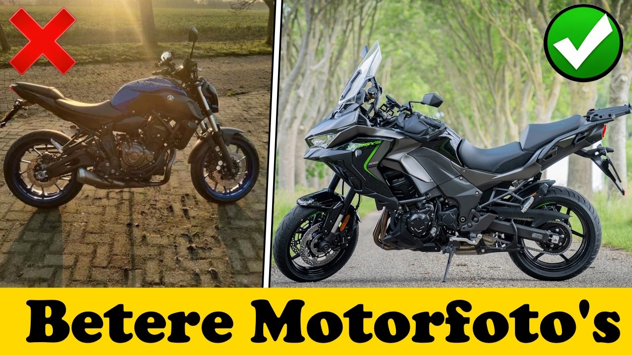 10 Foto's die je MOET maken als je je motor verkoopt.