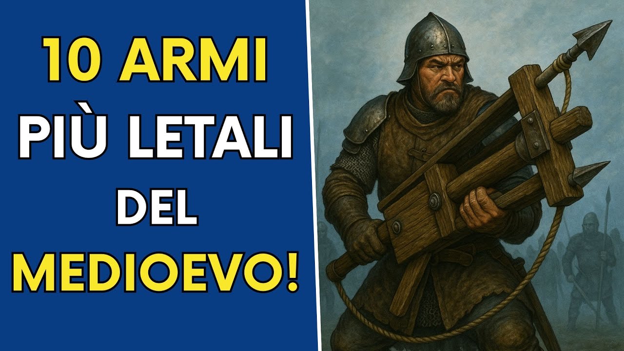 Le 10 armi pi&ugrave; letali del Medioevo!