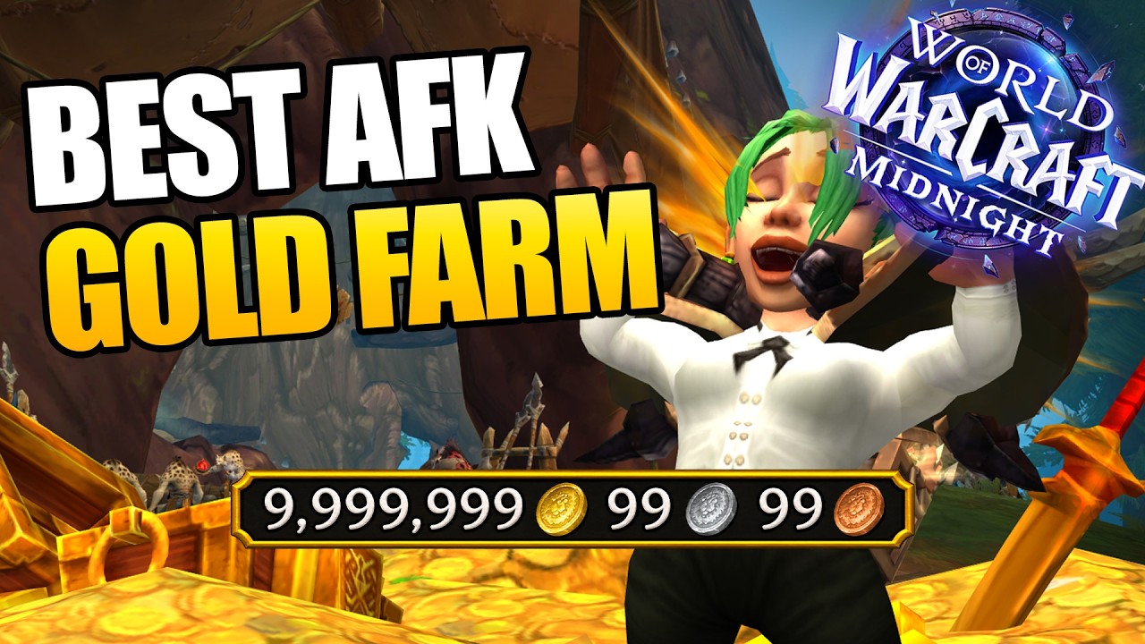 Best AFK Gold Farm - Lazy Gold Farm (40k Gold Farm)