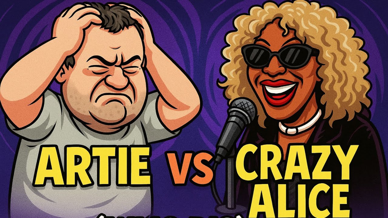 Artie vs Crazy Alice  (WHO DIS) Howard Stern Show