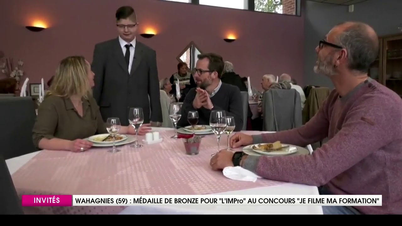 Je filme ma formation, une médaille de bronze pour l'IMPro