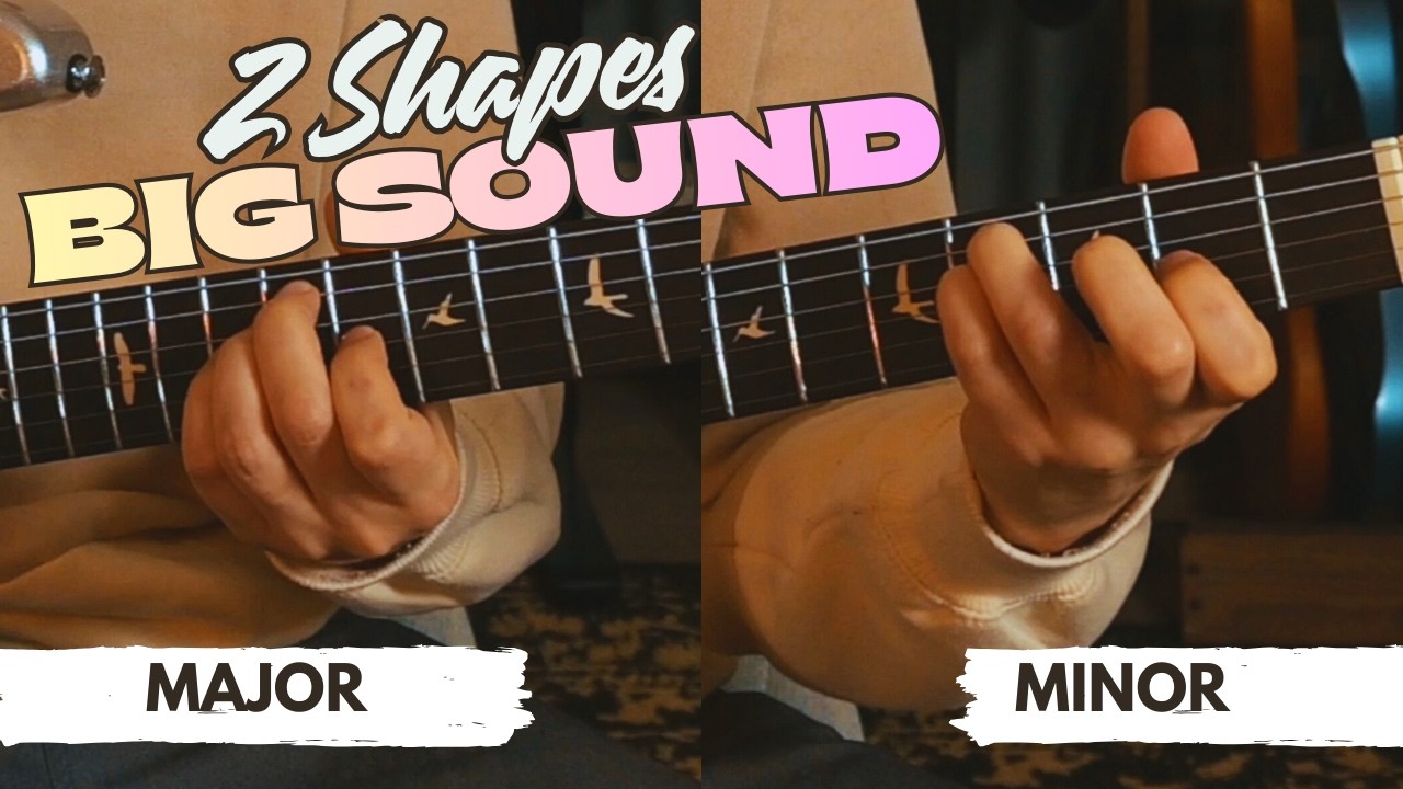 Make Simple Chord Shapes Sound HUGE (Add Fills Like This)