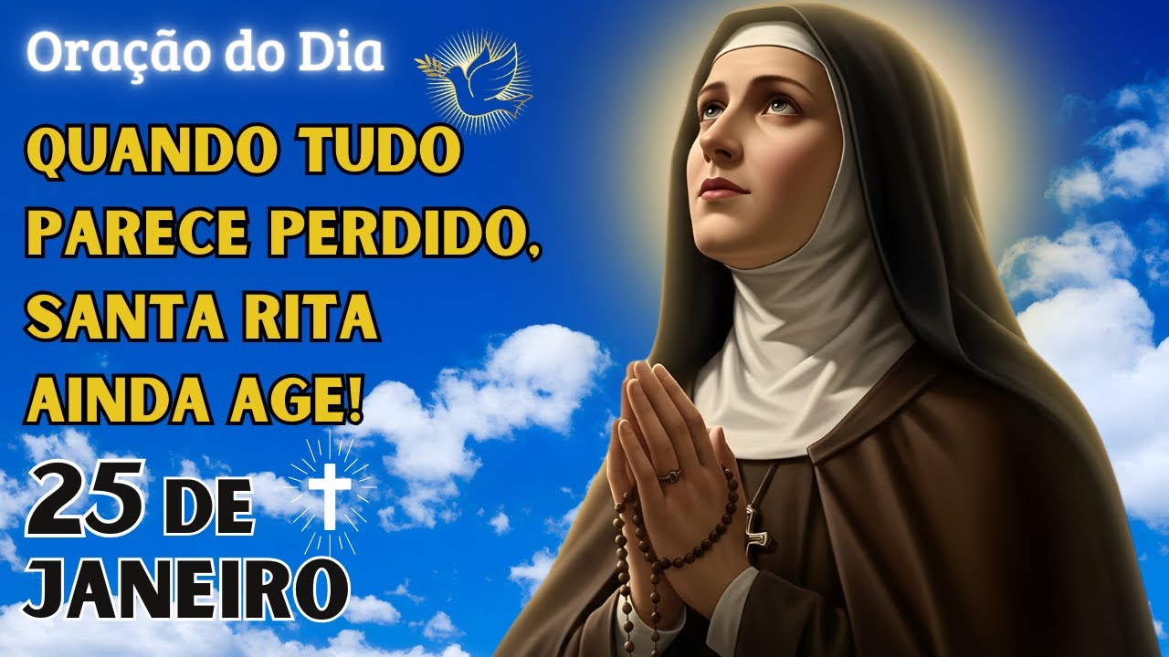 Antes Que Seja Tarde, Coloque Sua Causa Impossível Nas Mãos de Santa Rita!