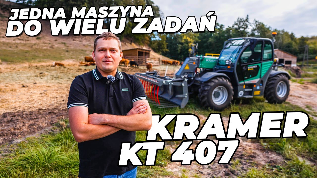 Kramer KT407 - Jedna maszyna do wielu zadań