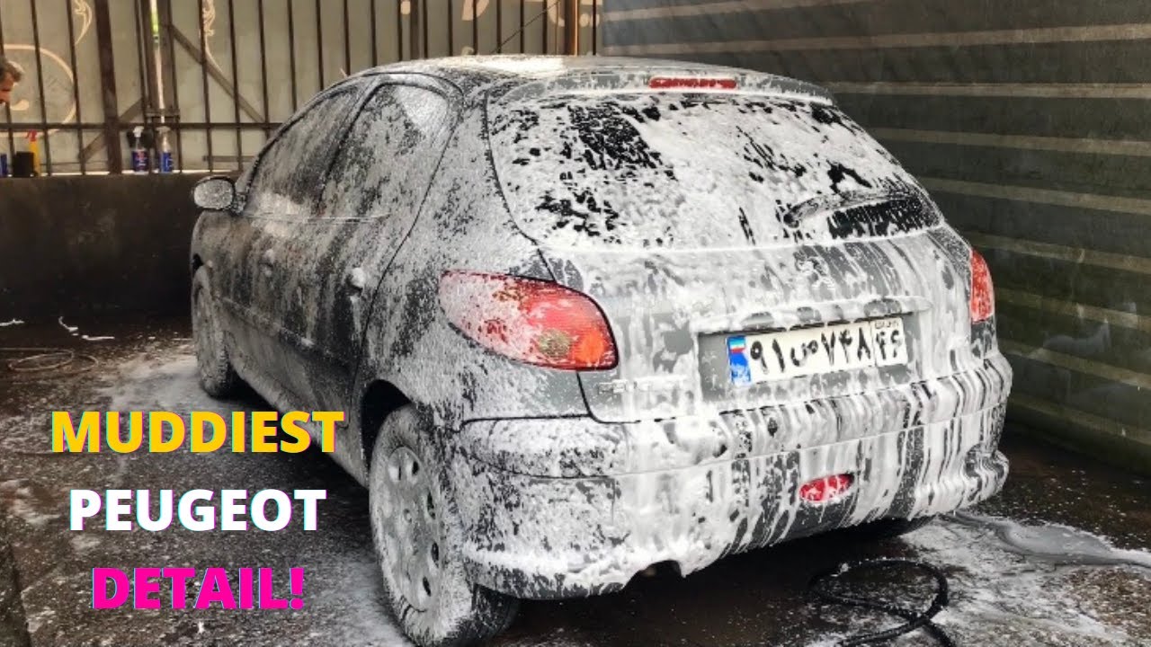 Extremly Deep Cleaning A MUDDY Car! | Mehregan KH Detailing #asmr #satisfying
