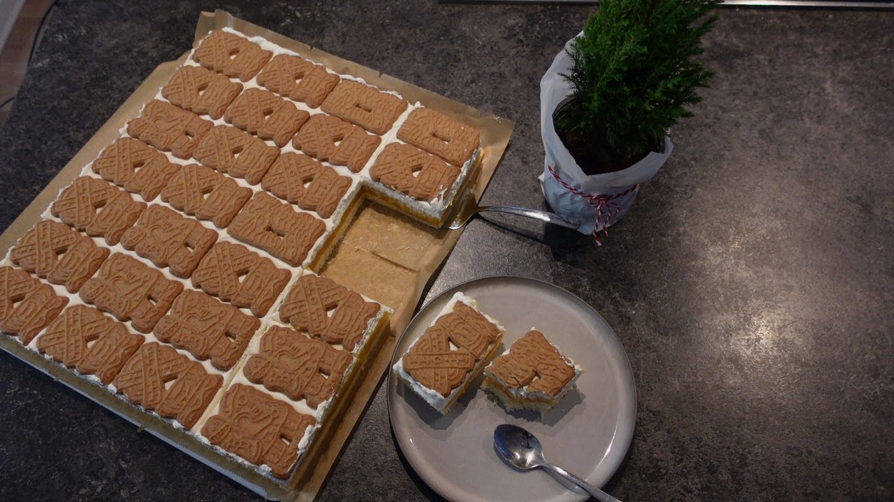 Saftiger Mandarinen Kuchen  mit Spekulatius/Juicy tangerine cake  with speculoos