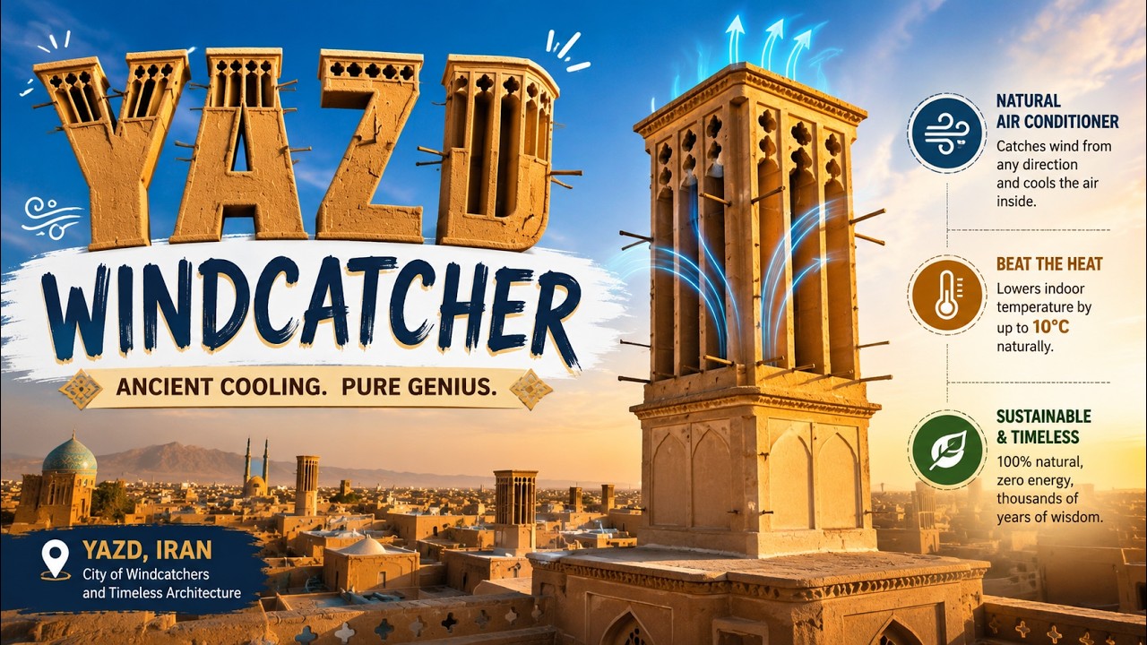 Yazd Windcatchers: Ancient Persian Air Conditioning!