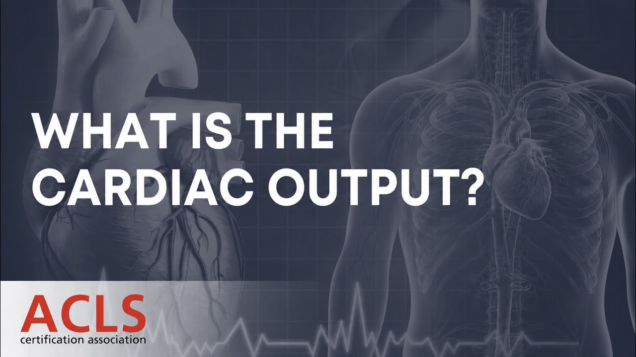 What is the Cardiac Output Formula? | ACLS Certification Association