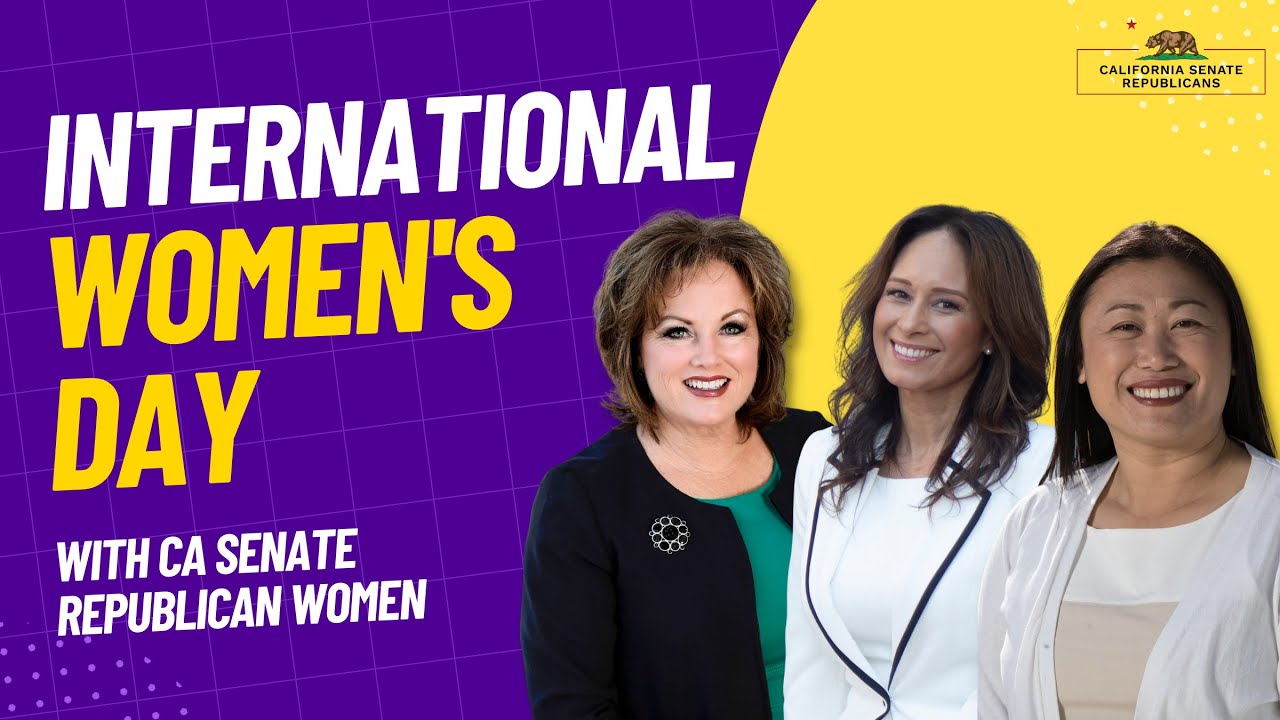 California Senate Republican Women on International Women's Day