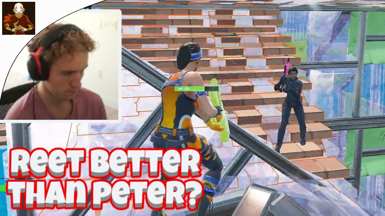 REET vs PETERBOT😳 (1v1 ZONEWARS) [FORTNITE TOKEN/WAGER]