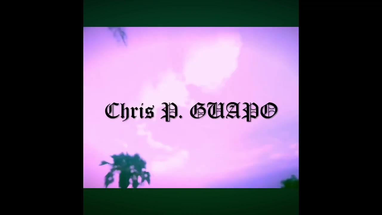 For God (Freestyle )-Chris P. GUAPO