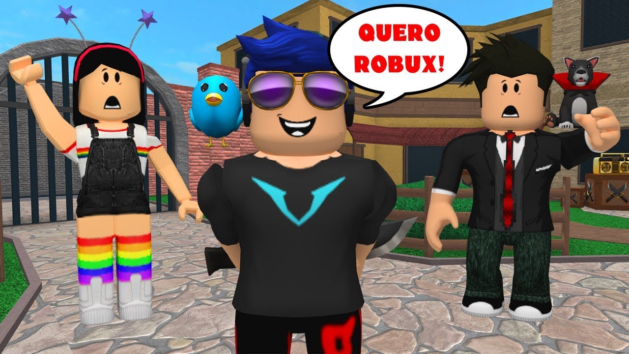 O MURDER PEDIU ROBUX PRO XERIFÃO | Roblox - Murder Mystery 2