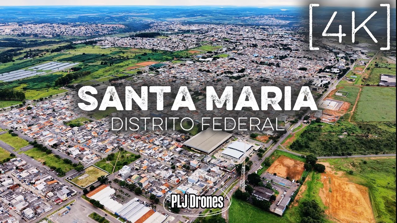 334 - 4K - Drone - Santa Maria #drone #santamaria #brasília #brasilia #cidades #cidadesdobrasil #df 