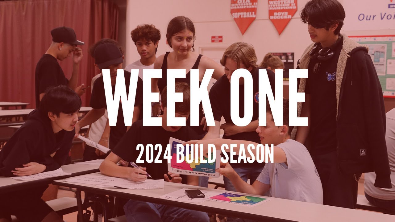 2024 Crescendo - Build Season Week 1 Recap