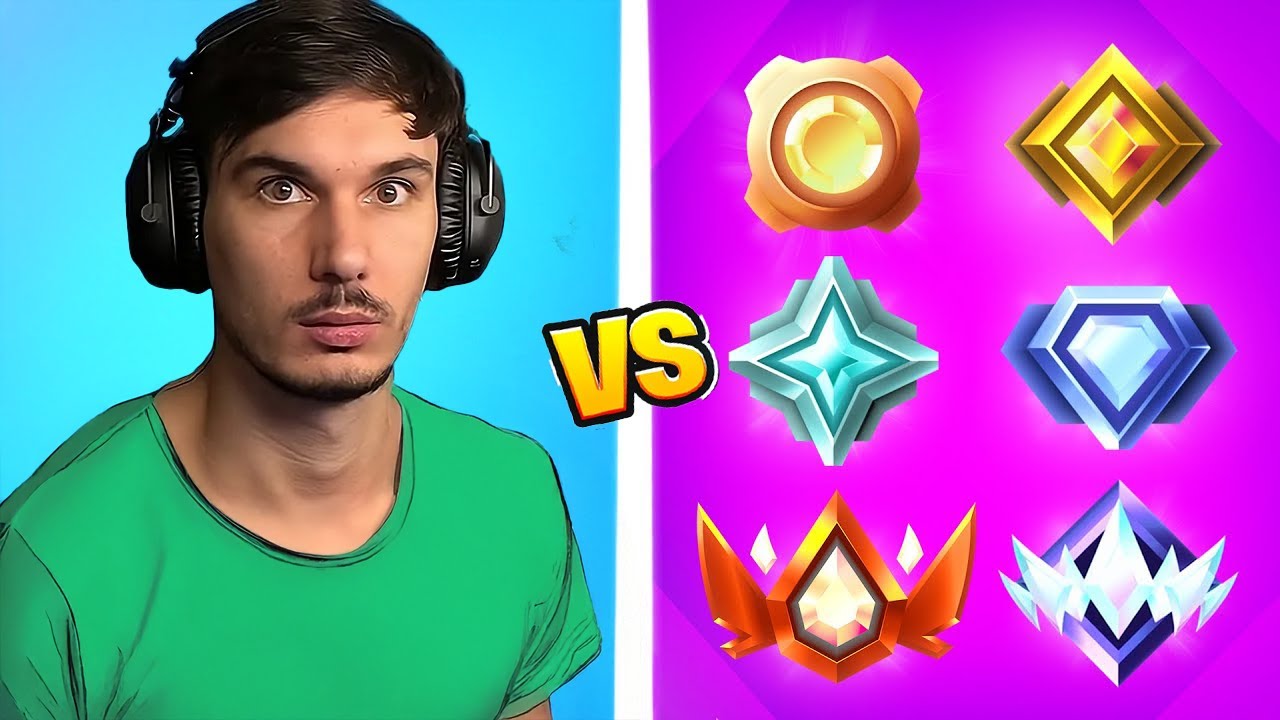 PAUL2M vs Fiecare Rank din Fortnite