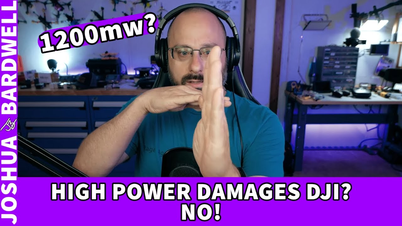 Can the 1200mw hack damage the DJI System? - FPV Questions