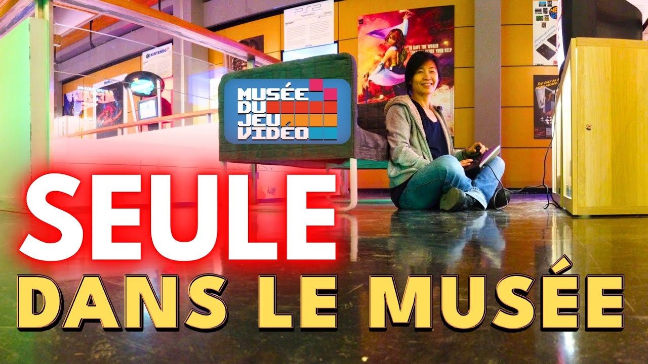 L'énormissime Musée du jeu vidéo : j''étais la SEULE visiteuse ! feat. @MO5AssoRetro