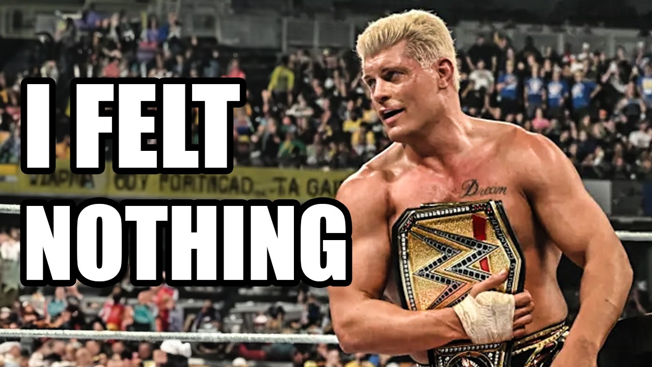 Why Does This Feel So Empty? Cody Rhodes Just Won The Title Again