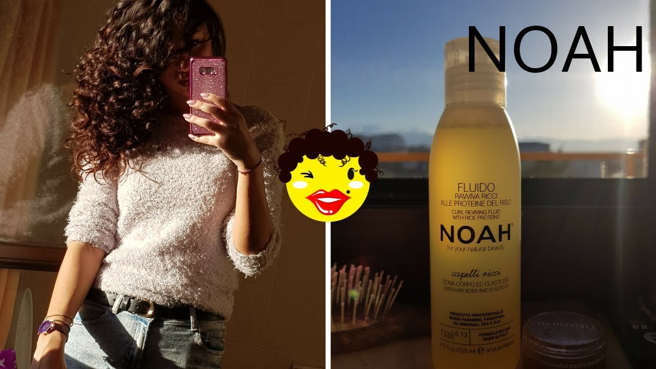 CAPELLI RICCI - Fluido ravviva ricci di NOAH, prova e recensione