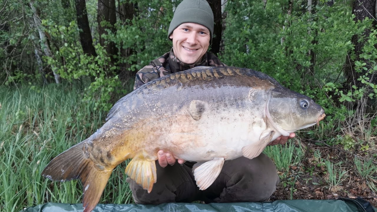 MAJOWA ZASIADKA NAD JEZIOREM WYGONIN.PIĄTY RAZ I PO RAZ PIĄTY UDANY!
