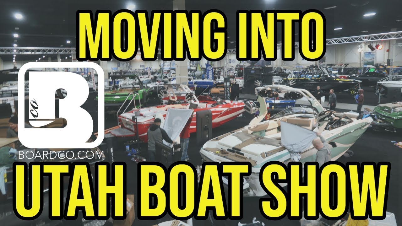 Boardco Setting Up For Boat Show