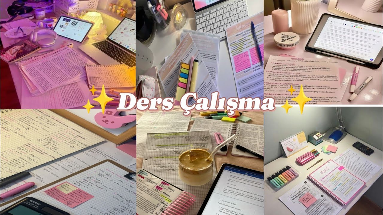 ✨Pazar Günü Ders Çalışma Vlog✨#3