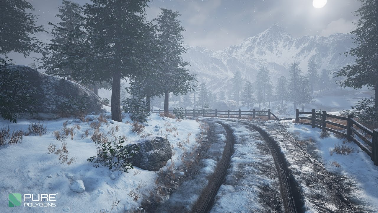 Procedural Nature Seasons Pack - UE4