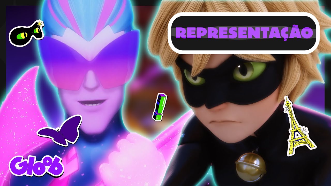 GABRIEL SE AKUMATIZA PARA PROCURAR ADRIEN E MARINETTE (REPRESENTA&Ccedil;&Atilde;O) | MIRACULOUS LADYBUG 5&ordf; TEMP