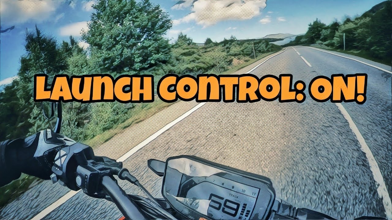 KTM 790 Duke: Launch Mode