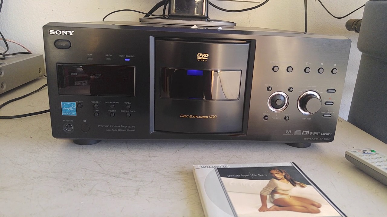 Sony DVP-CX995V 400-Disc DVD/SACD/CD Player