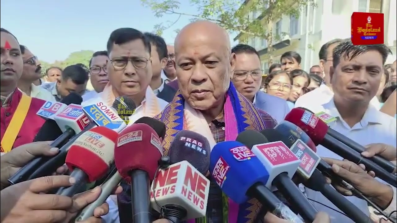 BTC Chief Hagrama Mohilary speaks about BPF- NDA Alliance in the 2026 Assembly Election