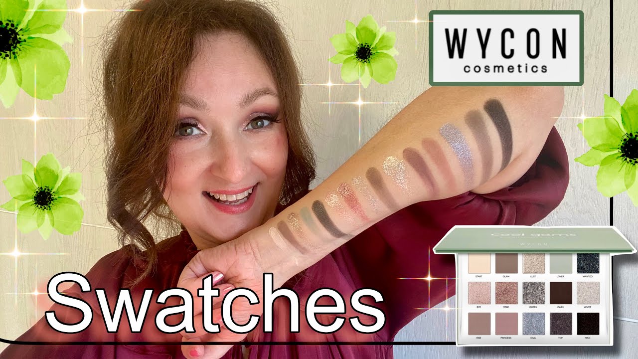 💚 WYCON - COOL GEMS PALETTE 💚 tutti gli swatches | One B Queen