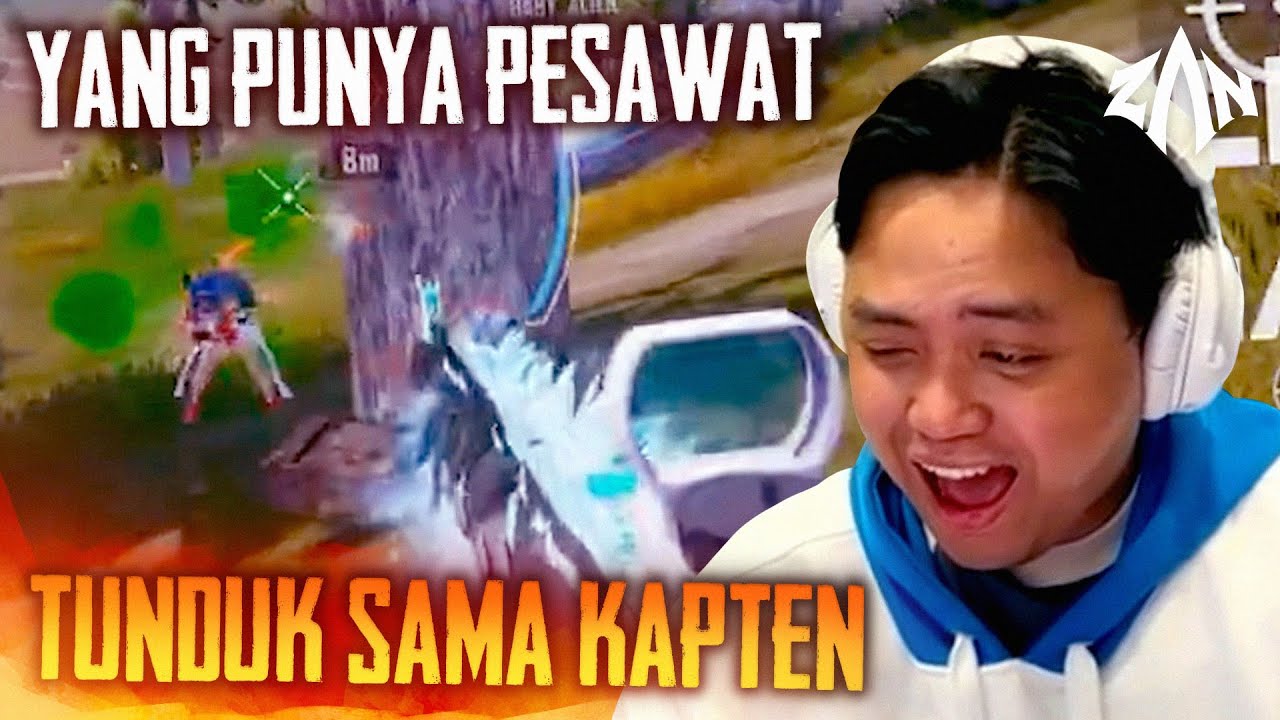 Kapten NGERATAIN Yang Punya Pesawat | PUBGM Indonesia