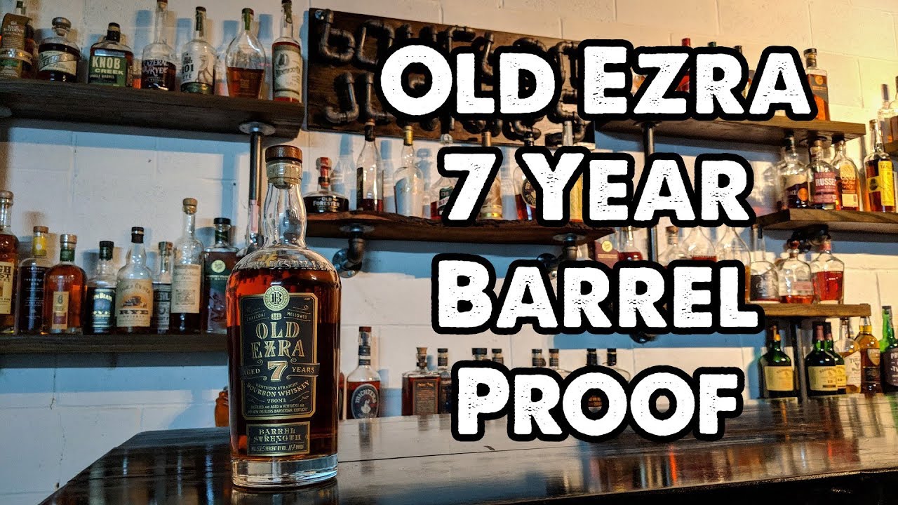 Old Ezra 7 Year Bourbon Whiskey Barrel Proof Review! Breaking the Seal Ep #31!