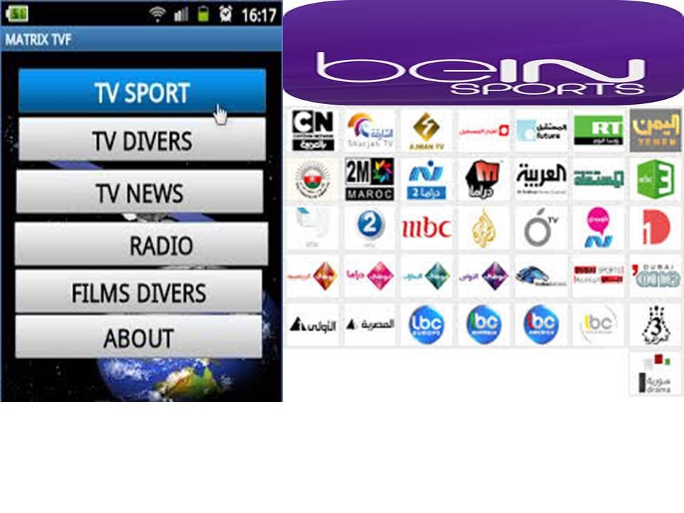 Regarder les chaines tv crypt&eacute;es et bein sports hd gratuitement sur votre androide