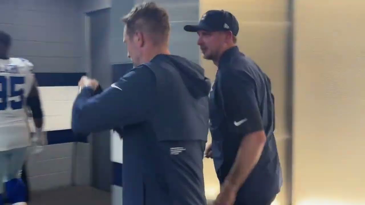 Watch Cowboys HC Brian Schottenheimer after his first win. 