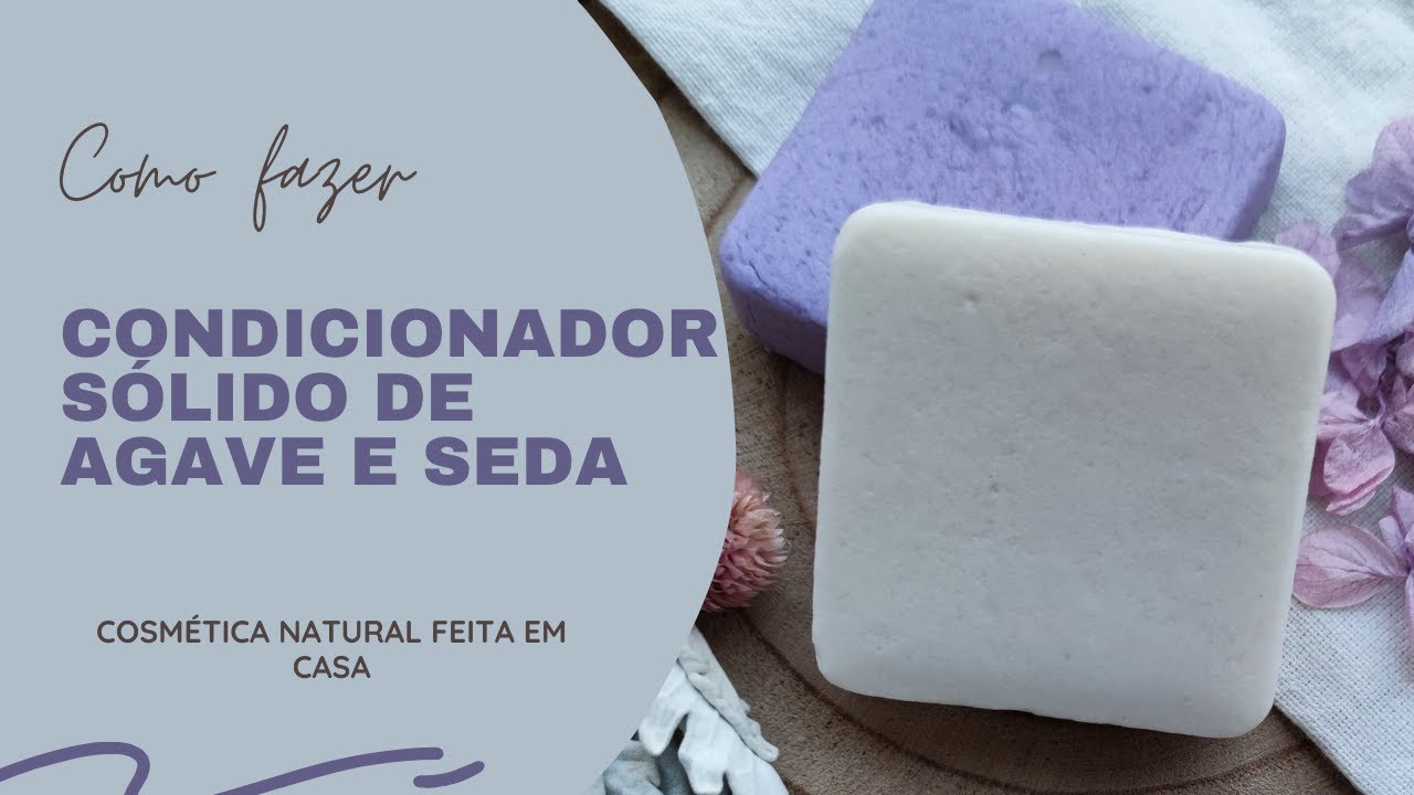 Cosmética Natural |MELHOR Condicionador Sólido (barra) Hidratante