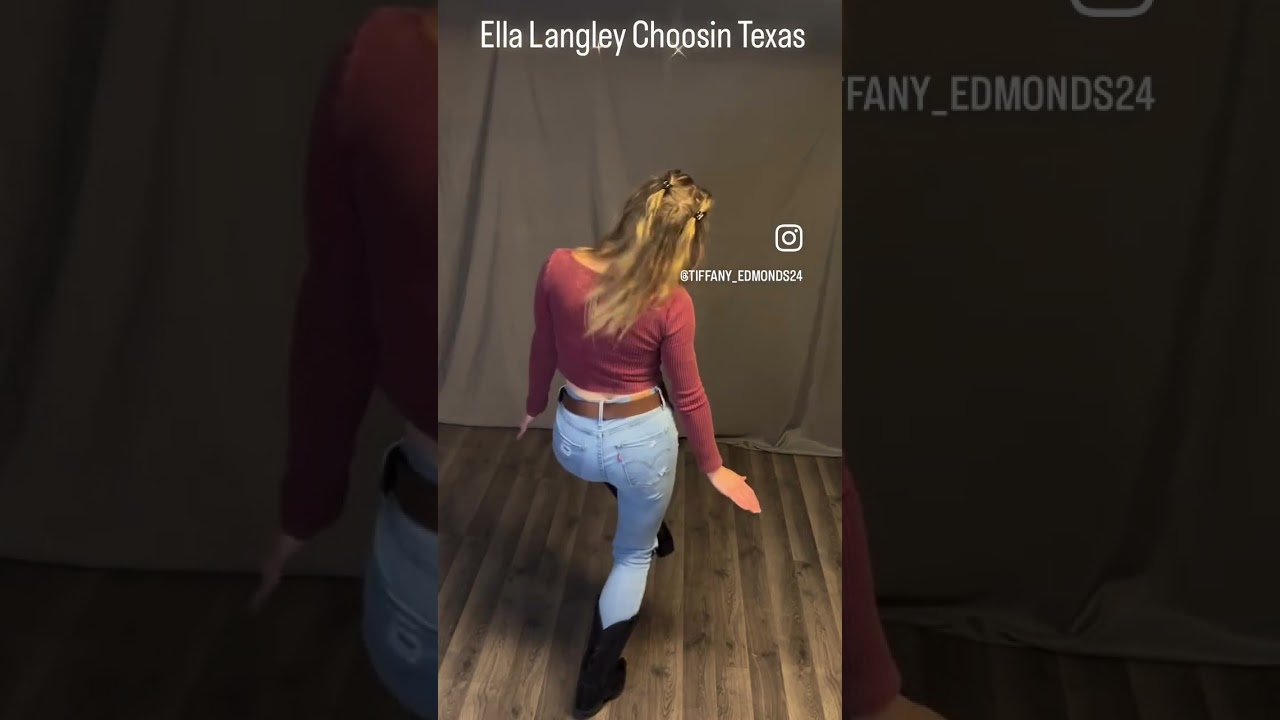 Ella Langley Choosin Texas #linedance #tutorial #linedancing #ellalangley #choosintexas 