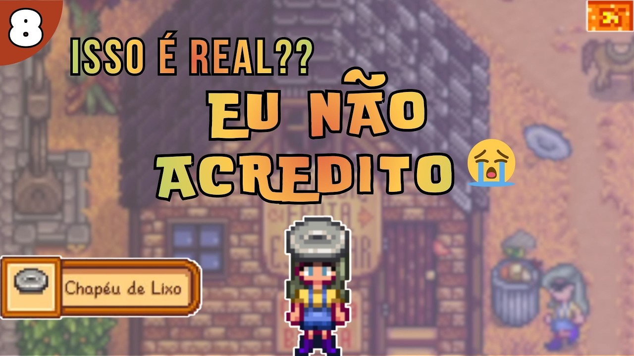 Stardew Valley – Stardew Valley me surpreendeu hoje – (Gameplay sem comentários)