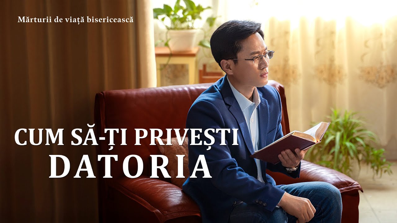 Video de mărturie creștină „Cum să-ți privești datoria”