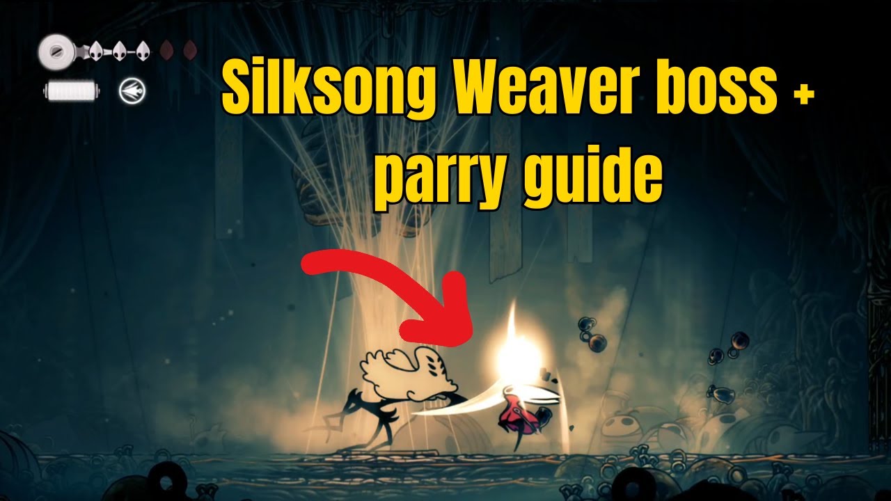 Silksong Widow boss + parry guide