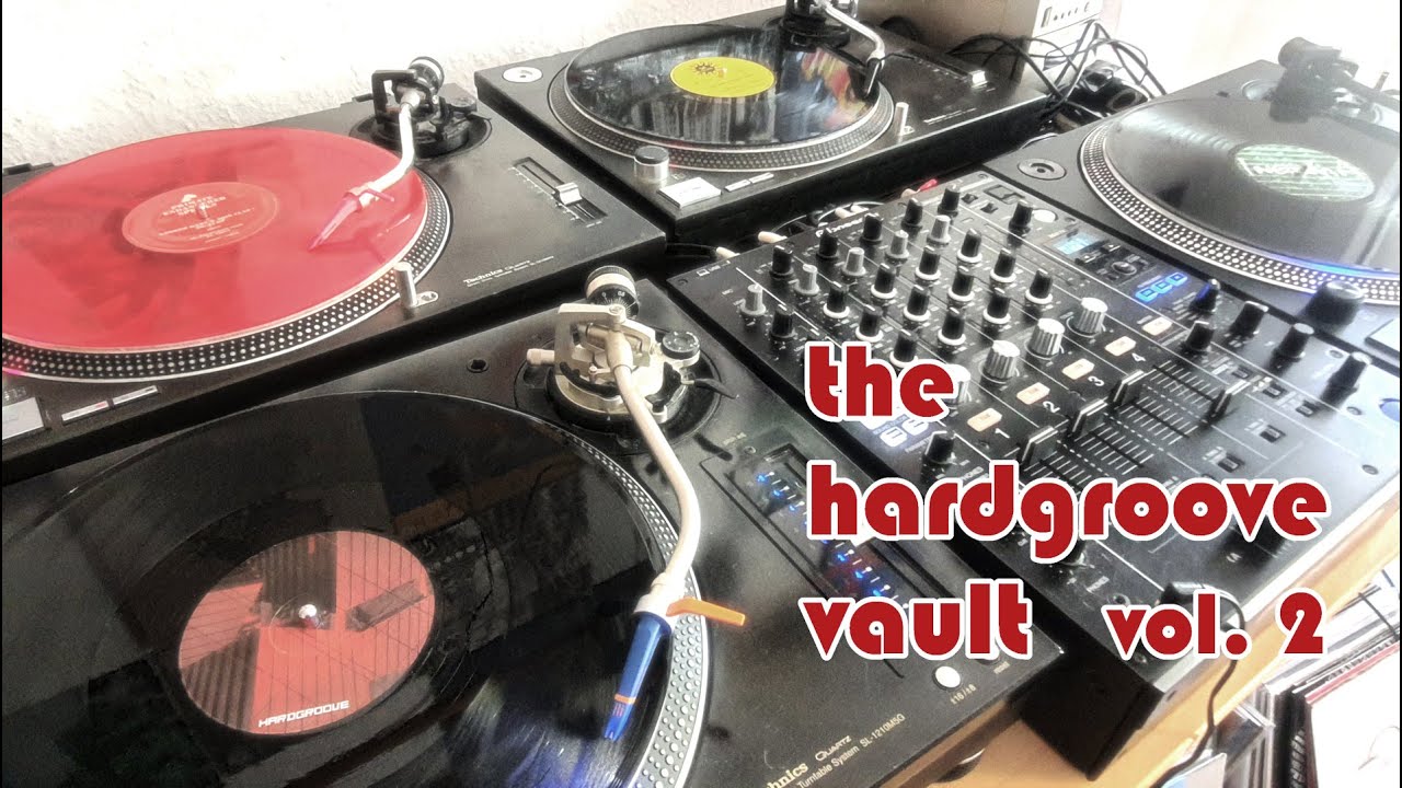 The Hardgroove Vault Vol. 2 (4 Turntable Vinyl Only Hardgroove Techno DJ Set)