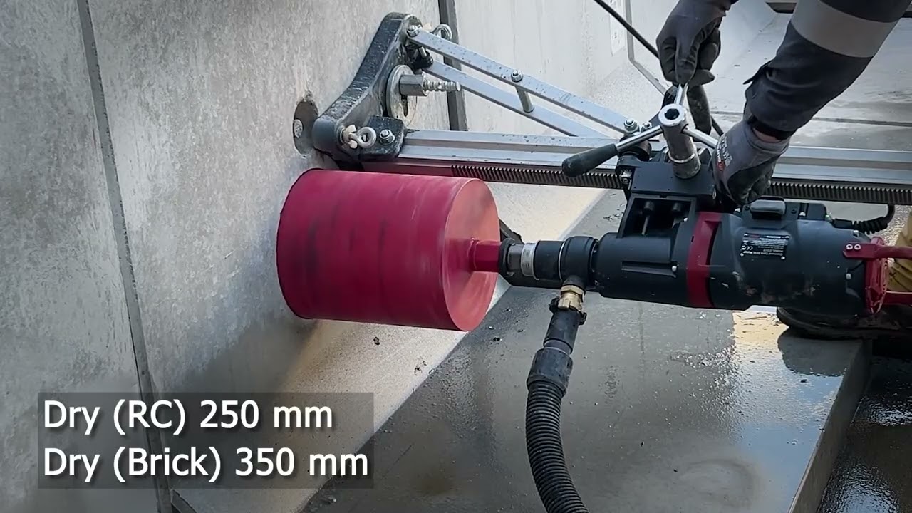 AGP DDC9 Hybrid Diamond Core Drill Features