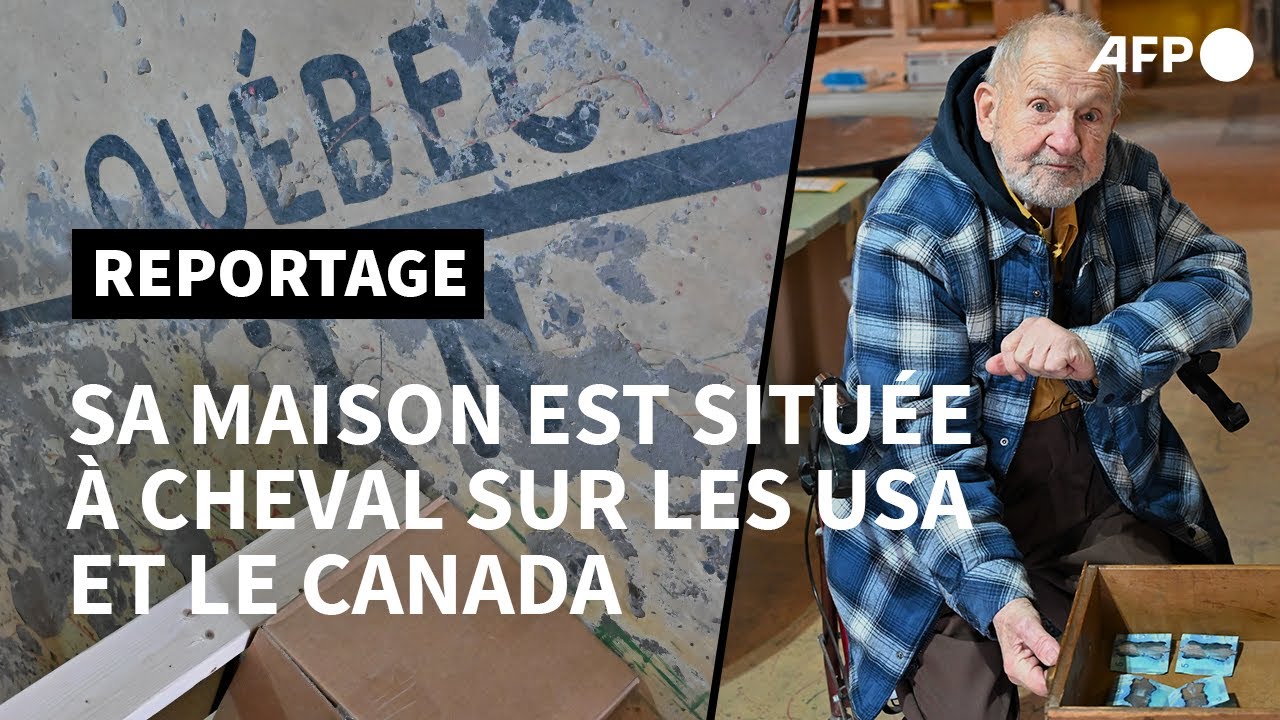 Un pied au Canada, l'autre aux Etats-Unis: l'étonnant commerce de M. Patenaude | AFP