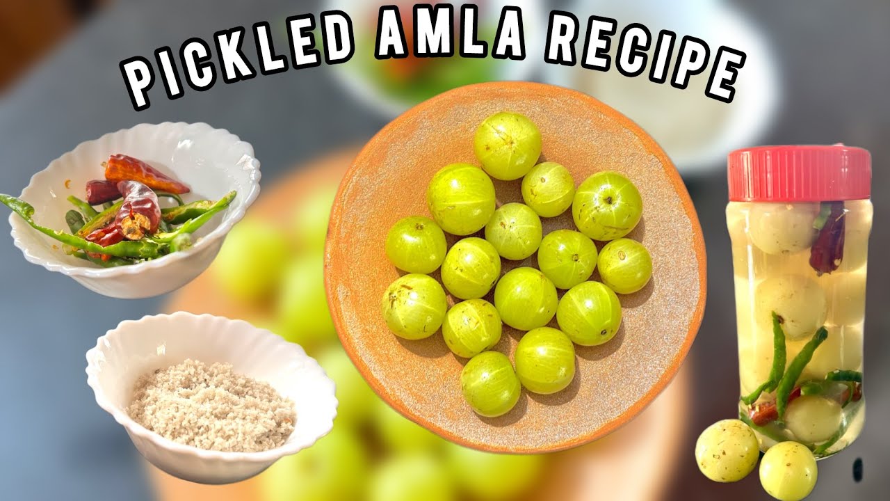 Pickled Amla Recipe - Indian Gooseberries |  Healthy & Beneficial #amla #goa #recipe #cookingchannel