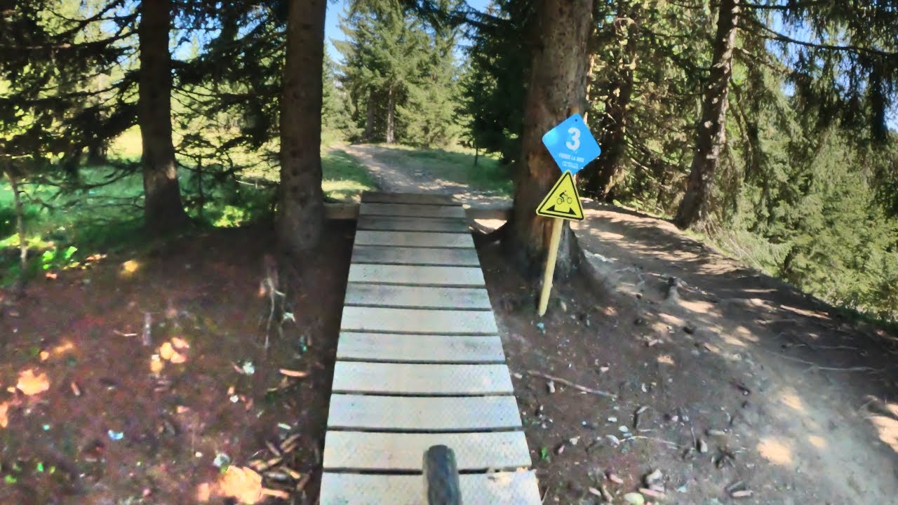 Les Saisies bike park 2023, Fends la bise