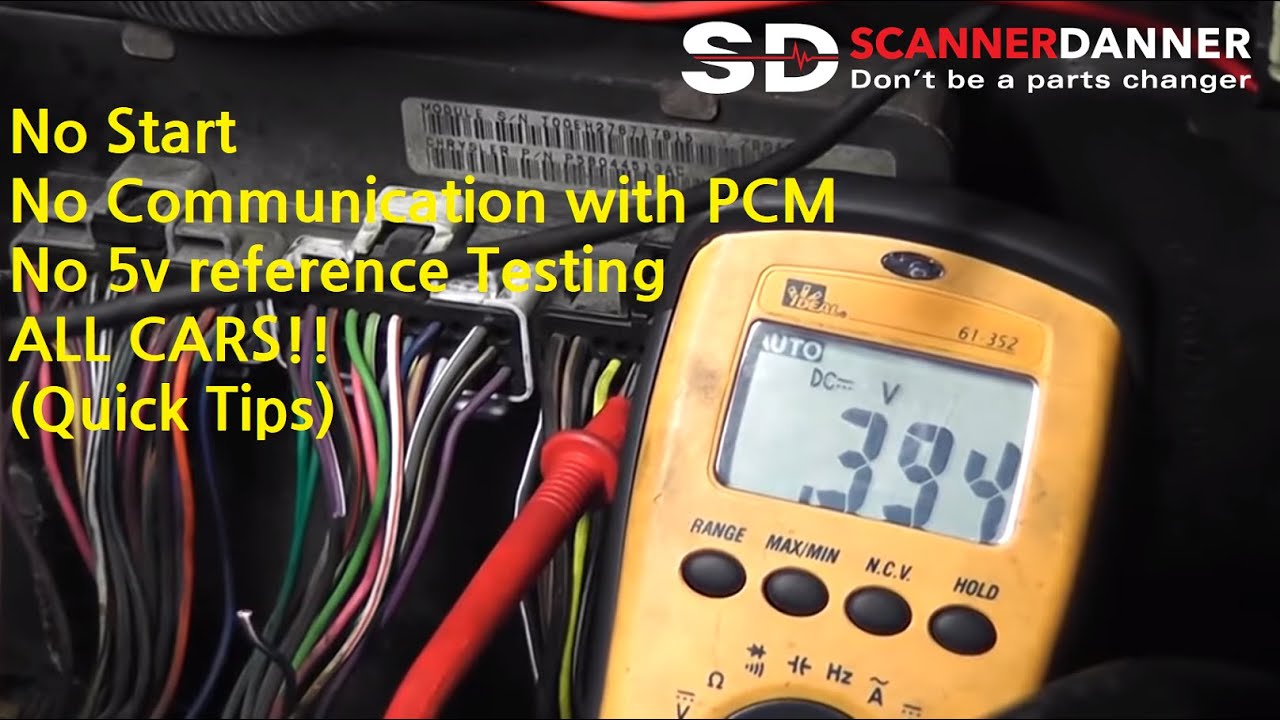 96 Jeep, No Start, No Com with PCM, No 5v reference (Quick Tips)