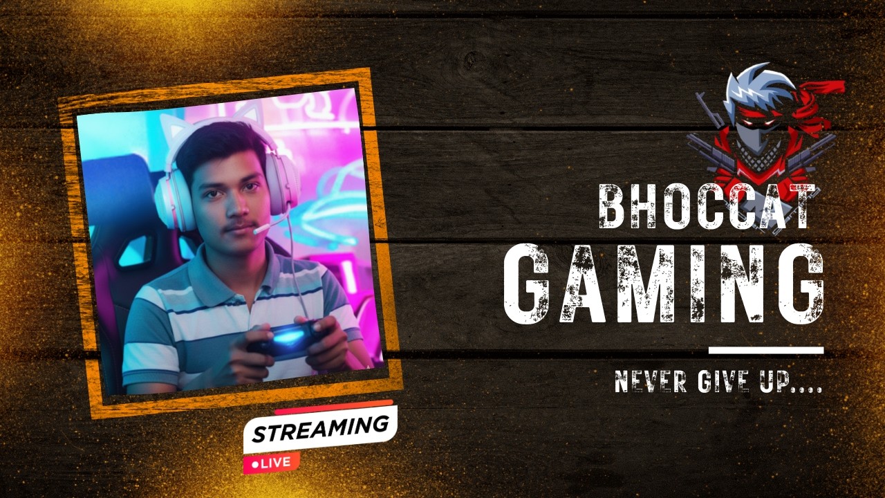 BhoCCat Gaming | Free Fire Ranked Push & Clutch Moments #freefire #live